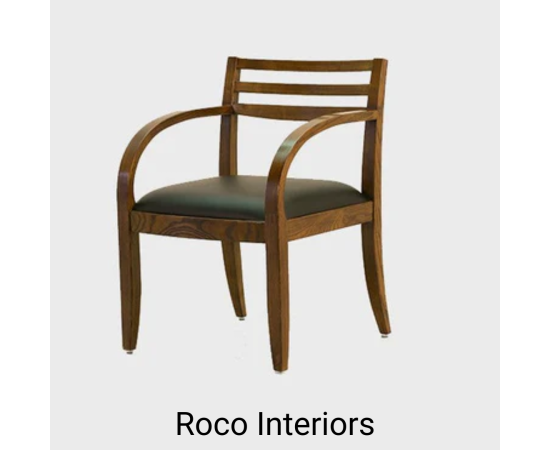 Guest Visitor Office Chair - Brown