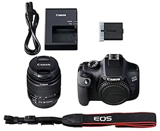 Canon 4000D With 18-55mm Kit Lens - Best Camera For Photography