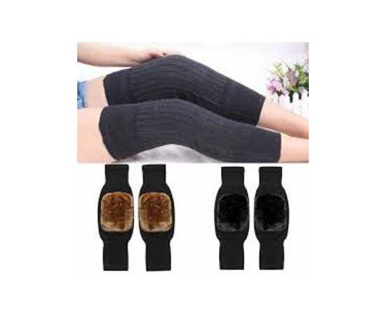 Knee Brace Thermal Winter Sleeves Long Warm - 1-Pair