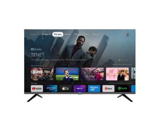 Haier H55K800UX 55" Inch Bezel Less Smart LED DBX TV With Official Warranty