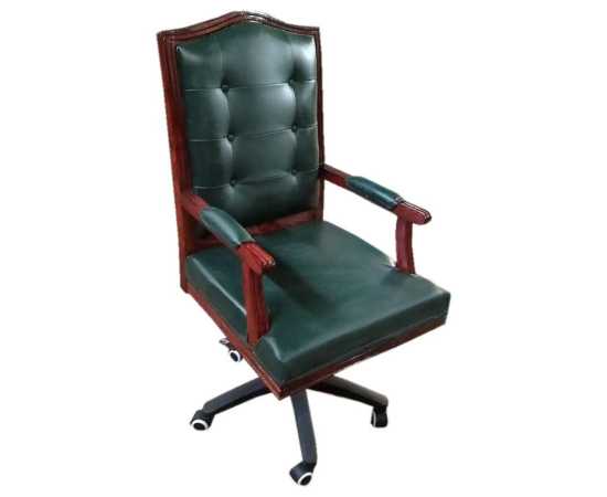 Wooden Revolving Executive Chair
