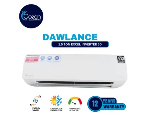 Dawlance 1.5 Ton Split Air Conditioner Inverter 12 Years Warranty