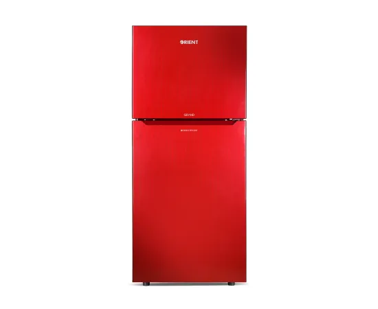 Orient Grand Vcm 335 Ltr Hairline Refrigerator Red