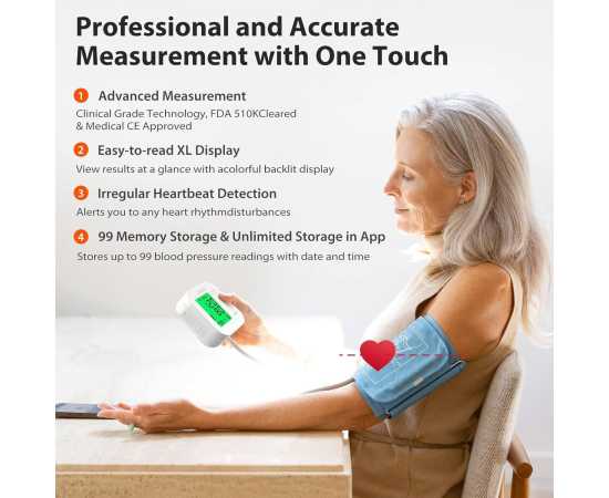 iHealth Track Smart Upper Arm Blood Pressure Monitor