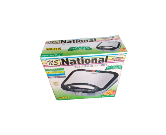 2 Slice Sandwich maker national warranty 1 year