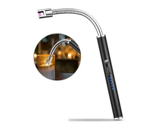 Electronic Candle Lighter USB Rechargeable with LED Night Light