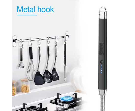 Electronic Candle Lighter USB Rechargeable with LED Night Light