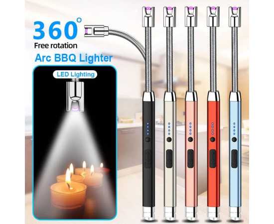 Electronic Candle Lighter USB Rechargeable with LED Night Light