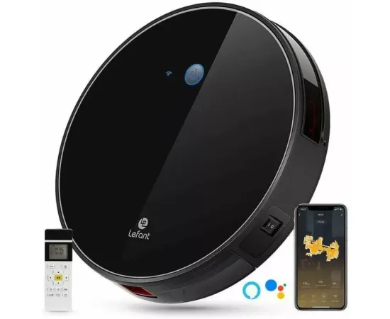LEFANT Robot M520 Robotic Vacuums Cleaner 2200Pa, Wi-Fi