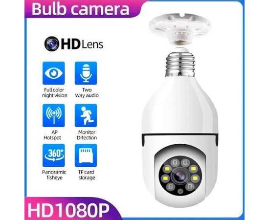 360° Wireless Wifi Panoramic Bulb Cctv Camera Security