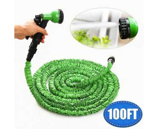 Expandable Flexible Magic Water Hose Pipe 100ft (30m)
