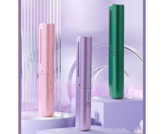 Travel Comb Cordless Rechargeable Hair Straightener