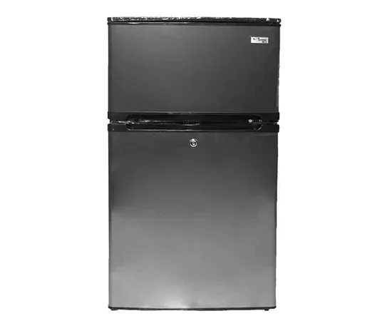 Gaba National Gnr-187 S.S Double Door Refrigerator 7 Cubic Feet With Official Warranty