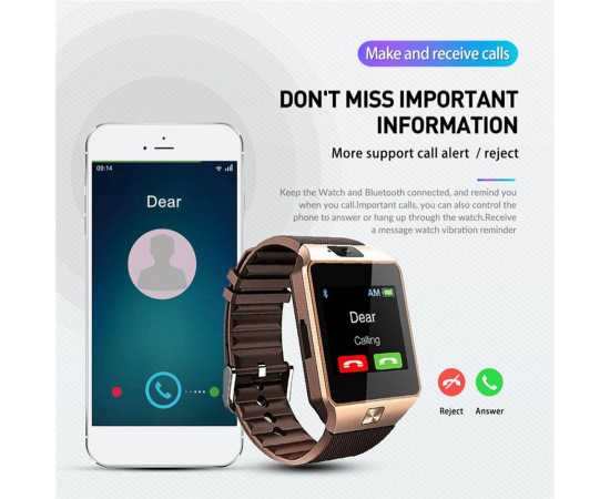 Dz30 Sim Bluetooth Touch Screen Smart Watch