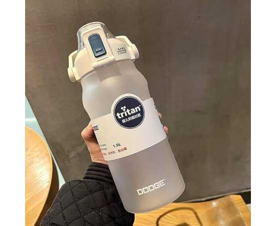 Straw Bottle Sports Bottle - 1500ml