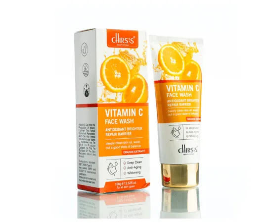 Chirs's Vitamin C Face Wash Antioxidant Brighter Repair Barrier 100g