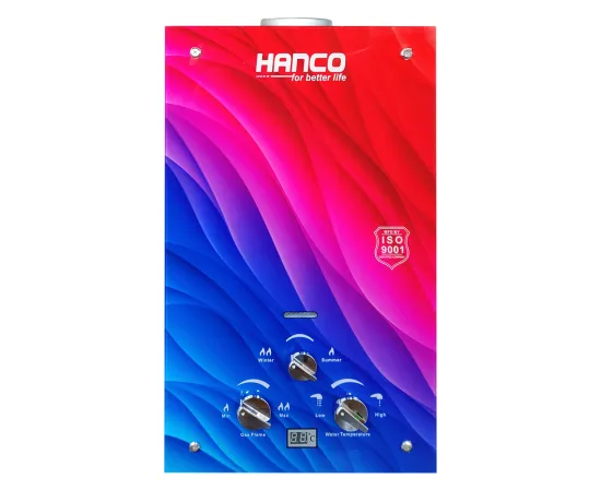 Hanco Gas Instant Geyser Water Heater Actual Capacity 6 Liter