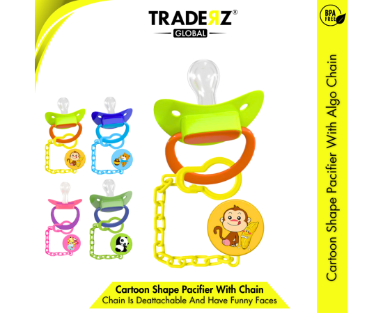 1 Pcs Baby Pacifier Cute Cartoon Shape Pacifier