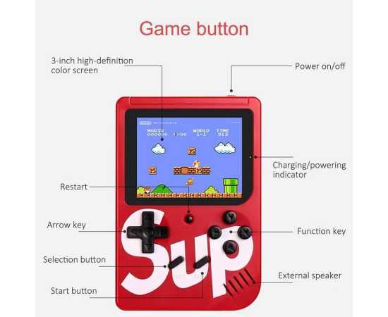 SUP Game Box Plus Console With Controller 400 in 1 Retro Video Games