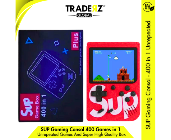 SUP Game Box Plus Console With Controller 400 in 1 Retro Video Games