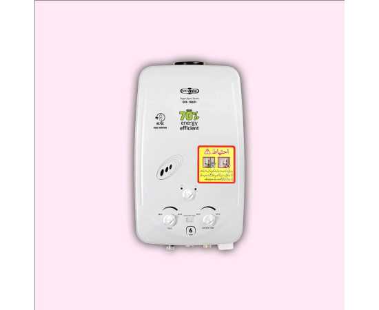 Super Asia Gas Water Heater GH-106 Di Super Saver Series (NG/LPG)