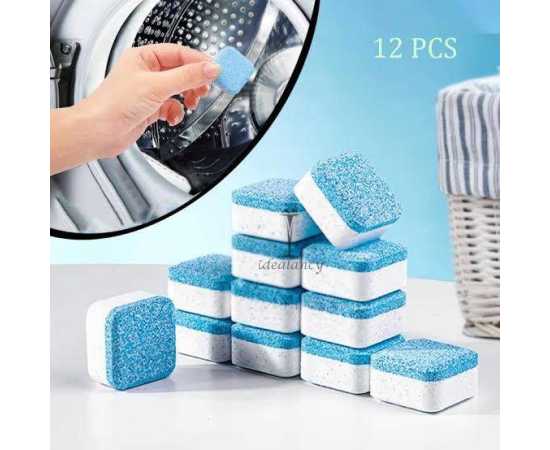 12 pcs Washing Machine Cleaning Tablets