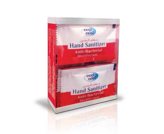 Disinfectant Hand Sanitizer Anti-Bacterial Sachet 20'S