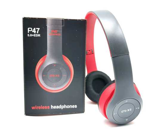P47 Wireless Headphones Bluetooth Over Ear Foldable Headset