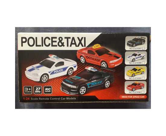 Remote Control RC Police Electric Car Toys for Kids