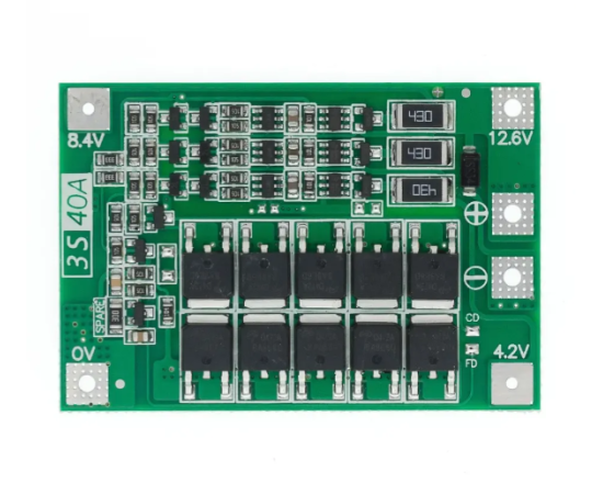 BMS 3S 40A 18650 BMS Lithium Battery Protection Enhanced Module 40A
