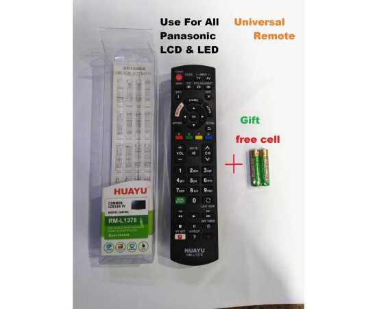 Panasonic Universal Remote Led Tv Huayu Rm-D920