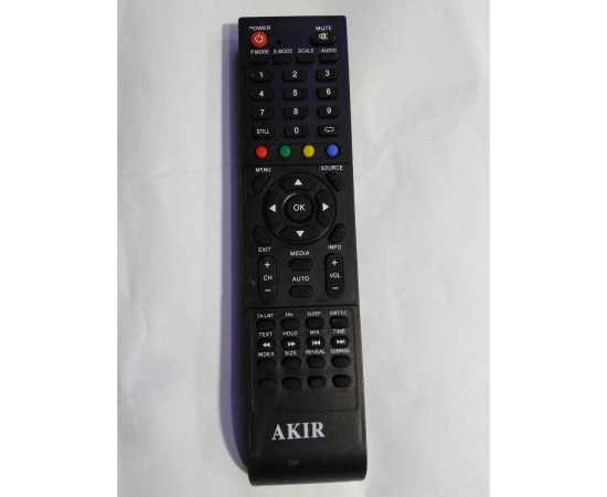 Universal Remote For Akira And Nobel Led Tv