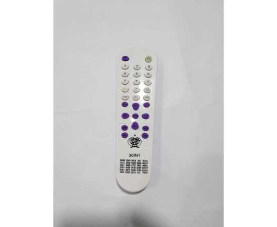 Remote For China Tv- 5W63 30 In 1 Remote Unbreakable Colour Body