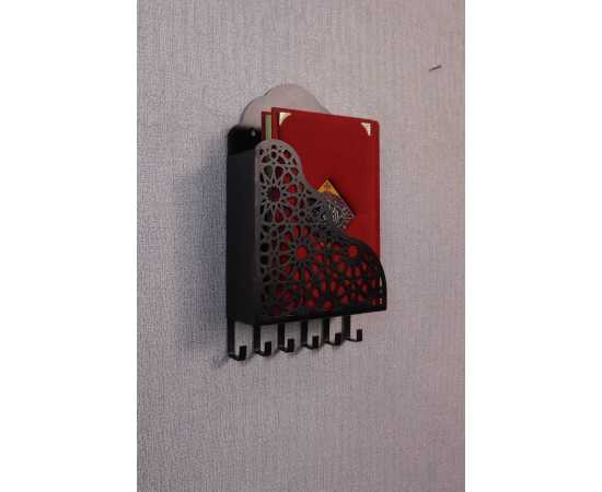 Metal Quran Box For Wall With Hangers - 1-Piece