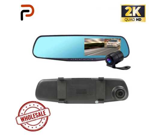 Car Dvr Mirror Dual Camera Front & Back 1080p Car Camera