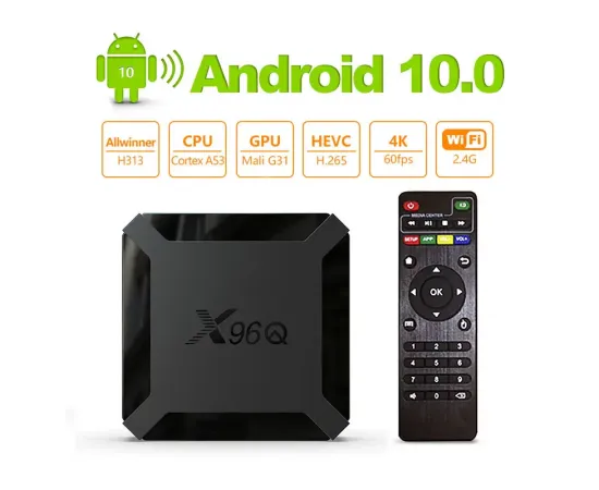 X96Q Smart Tv Box 4/64 Original and show 8GB 128GB Ultra tv box