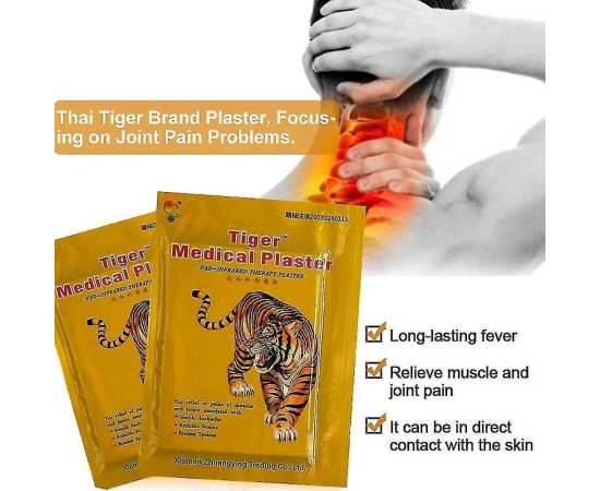 Tigar Balm Medical Plaster 8pec (Pain Killer) Herbal