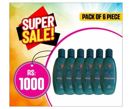Pack of 6 - Johnson's Baby Active Fresh Shampoo