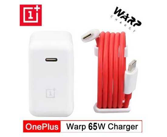 Warp Charger Power Adapter With Type-C for all One Plus Model - 65W