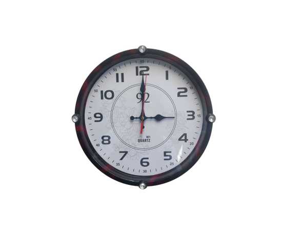 Home Decoration Simple Round New Design Plastic Wall Clock