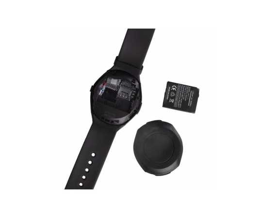 Smart Watch Y1S With GSM Slot For IOS - Black