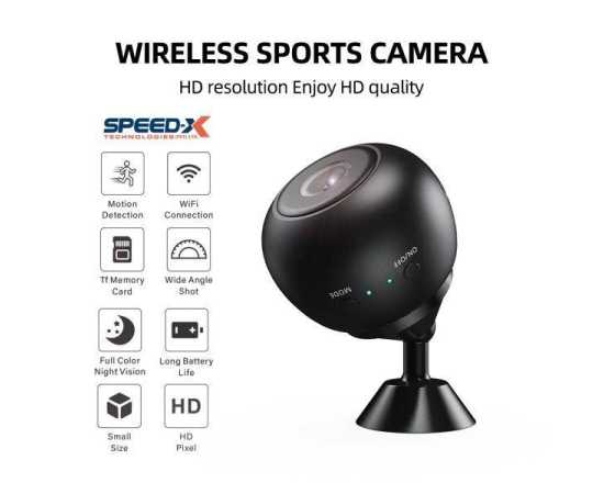 A10 1080p Hd 2mp Wifi Mini Camera With Pix Link App - 1-Piece