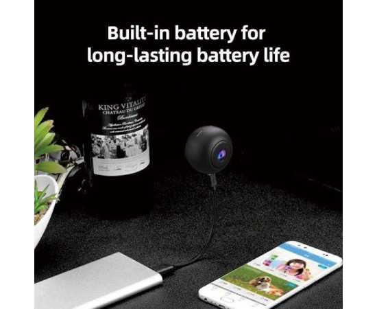 A10 1080p Hd 2mp Wifi Mini Camera With Pix Link App - 1-Piece