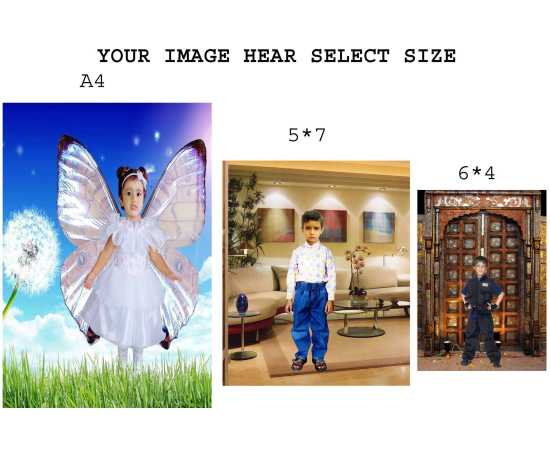 Customized Photo Printing, Print Your Own Design, Custom Print Personalized Design Printing - 1 Piece