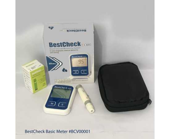 BestCheck Basic Automatic Blood Glucose Monitoring Meter