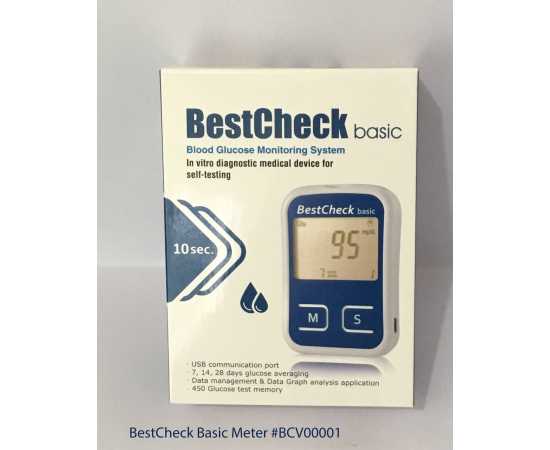 BestCheck Basic Automatic Blood Glucose Monitoring Meter