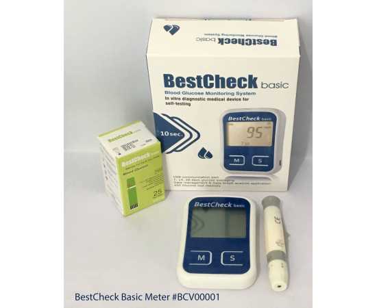 BestCheck Basic Automatic Blood Glucose Monitoring Meter