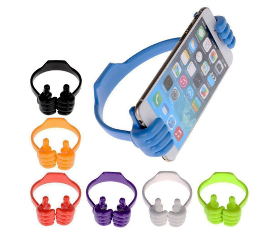 Thumb Design Mobile OK Stand Holder Universal For All Mobile Phones - 1 Piece